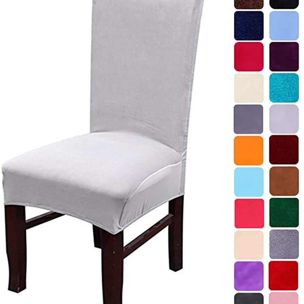Surefit universal Light Gray Velvet Slipcover